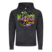 Vintage Black mardi gras lightning Vintage Hoodie - FaDigitalArtStudio
