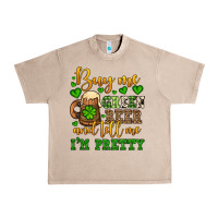French Oak Buy me green beer and tell me i'm pretty Urban Heavy Tee - OliviaCreatesArt