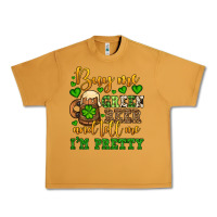 Peanut Butter Buy me green beer and tell me i'm pretty Urban Heavy Tee - OliviaCreatesArt