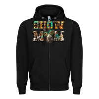 Black show mom donkey Zipper Hoodie - BarkalooDesign
