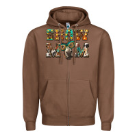 Chestnut show mom donkey Zipper Hoodie - BarkalooDesign