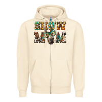Sandshell show mom donkey Zipper Hoodie - BarkalooDesign