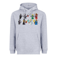 Heather Grey ninjago Heavyweight Hoodie - maiPhamDesign