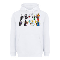 White ninjago Heavyweight Hoodie - maiPhamDesign
