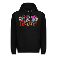Black art teacher Premium Hoodie - RanaPortraitStore