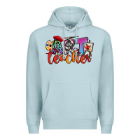 Blue Mist art teacher Premium Hoodie - RanaPortraitStore