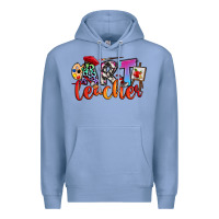 Colony Blue art teacher Premium Hoodie - RanaPortraitStore
