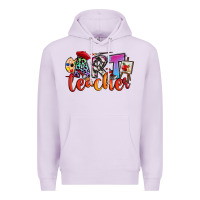 Lilac art teacher Premium Hoodie - RanaPortraitStore
