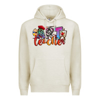 Oatmeal Heather art teacher Premium Hoodie - RanaPortraitStore