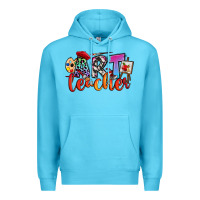 Ocean Blue art teacher Premium Hoodie - RanaPortraitStore