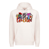 Pale Pink art teacher Premium Hoodie - RanaPortraitStore