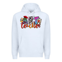 White art teacher Premium Hoodie - RanaPortraitStore