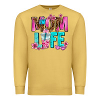 Antique Gold mom life Premium Sweatshirt - AdoDesignShop