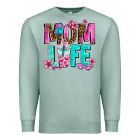 Seafoam mom life Premium Sweatshirt - AdoDesignShop