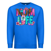 True Royal mom life Premium Sweatshirt - AdoDesignShop