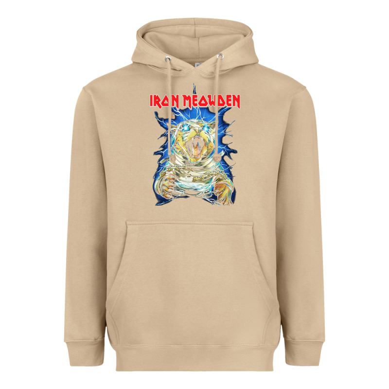 Iron Meowden Classic Cute Cat Love Animal Outfits Halloween Heavyweight Hoodie by maiPhamDesign | Teevron