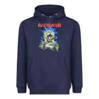 Navy iron meowden classic cute cat love animal outfits halloween Heavyweight Hoodie - maiPhamDesign