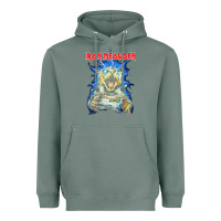 Sage iron meowden classic cute cat love animal outfits halloween Heavyweight Hoodie - maiPhamDesign