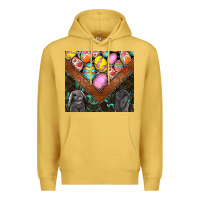Antique Gold easter Premium Hoodie - CowhideDigitalArt