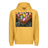Mustard easter Premium Hoodie - CowhideDigitalArt