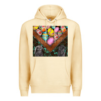 Pina Colada easter Premium Hoodie - CowhideDigitalArt