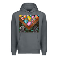 Rock easter Premium Hoodie - CowhideDigitalArt