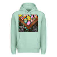 Seafoam easter Premium Hoodie - CowhideDigitalArt