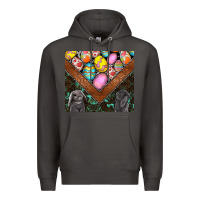 Smoke easter Premium Hoodie - CowhideDigitalArt