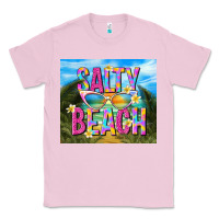 Bubblegum Pink salty beach Classic Tee - TumblerDesignByShophia