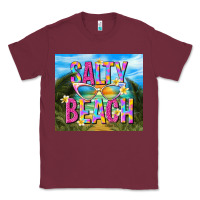 Burgundy salty beach Classic Tee - TumblerDesignByShophia