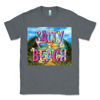Charcoal Heather salty beach Classic Tee - TumblerDesignByShophia