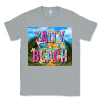 Heather Grey salty beach Classic Tee - TumblerDesignByShophia