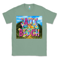 Sage salty beach Classic Tee - TumblerDesignByShophia
