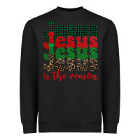 Black jesus is the reason Heavyweight Sweatshirt - BarkalooDesign