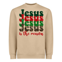 Jesus Is The Reason Heavyweight Sweatshirt | Teevron