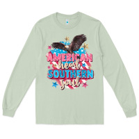Matcha American heart southern soul 4th of july Long Sleeve Tee - FaDigitalArtStudio