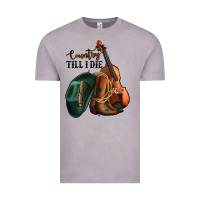 Vintage Zinc country till i die Vintage Tee - Jasminsmagicworld