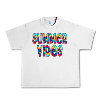 Lunar Rock summer vibes tie dye doodle Urban Heavy Tee - CowCowDesign