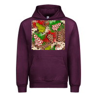 Mauve Wine little debbie tree cakes leopard Urban Hoodie - JahusDesignShop