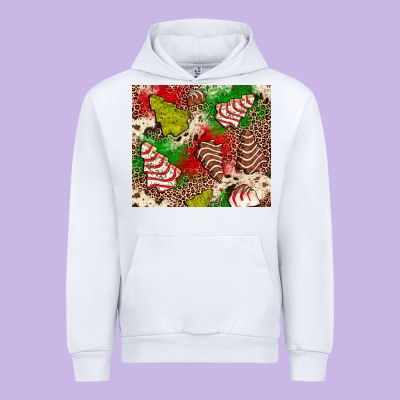 Little Debbie Tree Cakes Leopard Urban Hoodie Designed By Jahusdesignshop
