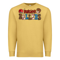 Antique Gold raising ballers Premium Sweatshirt - AdoDesignShop