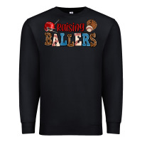 Black raising ballers Premium Sweatshirt - AdoDesignShop