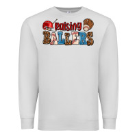 Dove Grey raising ballers Premium Sweatshirt - AdoDesignShop