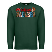 Sports Green raising ballers Premium Sweatshirt - AdoDesignShop