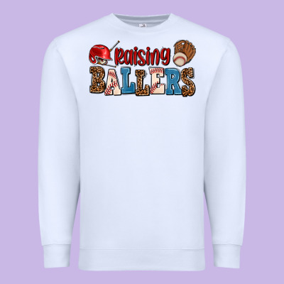 Raising Ballers Premium Sweatshirt Designed By Adodesignshop