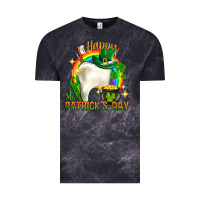 Cloud Black Happy Dentist St. Patrick's Day Vintage Tee - HowdyJamesFarm