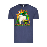 Vintage Denim Happy Dentist St. Patrick's Day Vintage Tee - HowdyJamesFarm