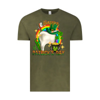 Vintage Olive Happy Dentist St. Patrick's Day Vintage Tee - HowdyJamesFarm