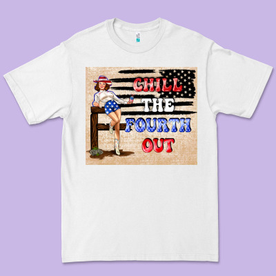 Chıll The Fourth Out Premium Tee Designed By Tumblerdesignbyshophia
