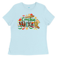 Baby Blue cinco de mayo coochie waxer Ladies Tee - CowGirlArtShop